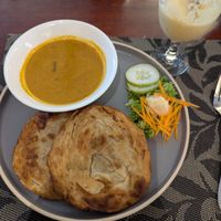 Roti canai at The Ranee Boutique Suites in Kuching