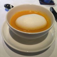 Carrot & brown rice potage, delicious~ at HAZE in Fukuoka
