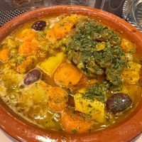 The vegetarian tagine was outstanding, the best I’ve ever had. The owner Nabil was so very kind and friendly. The Moroccan desserts and pastries are homemade and out of this worl at Le Petit Amandier in Marseille
