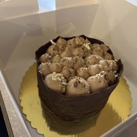 Coffee & Walnut Cake custom made  at Cake My Day in Dublin