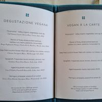 the menu at Otto Ristorante in Sydney