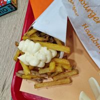 Vegan Fresh Fries with Mayo Vegan at Fries and More  in Brussels