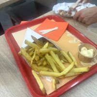 Medium fries   at Fries and More  in Brussels