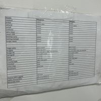 allergens -> shows what's vegan and what's veggie  at Fries and More  in Brussels