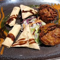 Starter platter at Spice Valley in Horwich