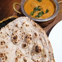 Aloo Chettinad and Roti at Spice Valley in Horwich