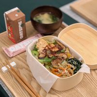 Vegan Stamina Bento Set at Veg-An in Central Singapore
