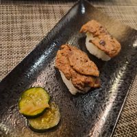 Vegan yakiniku temari sushi at Veg-An in Central Singapore