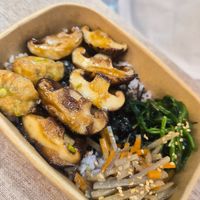 Teriyaki bento at Veg-An in Central Singapore