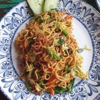 Mie goreng 35k rp at Little Bird in Sanur