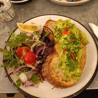 Vegan Avocado Toast at Exmouth Coffee Company in East London