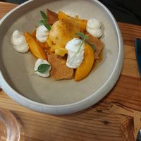 Abricots mousse de yaourt at V&G Gastro in Avignon