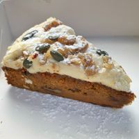 Carrot cake - might be the best I’ve ever tasted !  at The Coterie in Korumburra