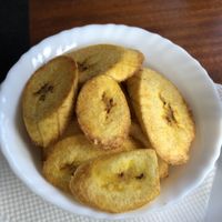 Fried bananas  at IS THE TIME in Amora