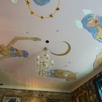 Funky ceiling at Frankie Cadillac in Surry Hills