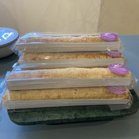 Amandelstaaf (250 gram) on Friday 12 Dec 2025: tasty and not too sweet at Lente - Vegan Patisserie in Gouda