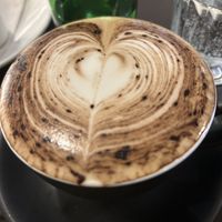 Loved this latte with cocoa powder on top and I can’t remember what it was called on the menu!  at Himalayan Java  in Kathmandu