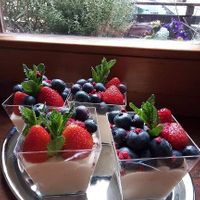 Dezerts ( veget i vegetarian, glutenfree) at Lucky's Vege Bistro in Trebic