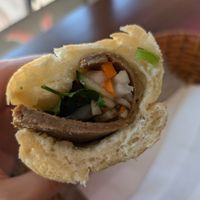 Vegan Beef  Steak Bahn Mi at Banh Mi Ba Le Victoria in Victoria