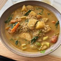 Guison con Ras el Hanout  at Restaurante Finolis in Malaga