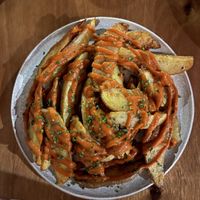 Potato wedges  at Restaurante Finolis in Malaga