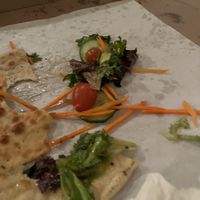 Salad slice (after we ate most of it)   at Colony Grill  in Fairfield