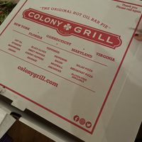 The box  at Colony Grill  in Fairfield