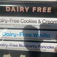 Three flavors!  at Showtime Ice Cream in Norwich