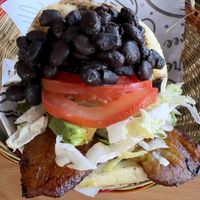 vegan arepa  at Arempa's in Midvale