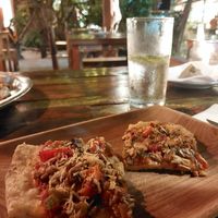 Pizzas veganas at Merkaba in Marau