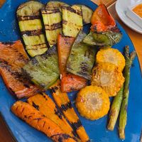 Roasted/grilled vegetables at L'Estret in Palafrugell