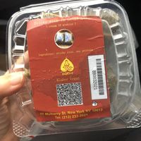 Lotus leaves sticky rice   at Vege Eats in Flushing