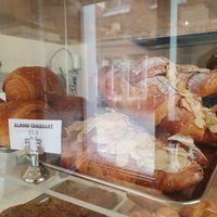 Pastries at Bean's Café in East London
