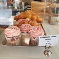 Cupcakes at Bean's Café in East London