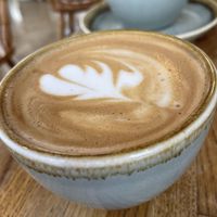   at Bean's Café in East London