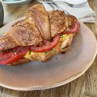   at Bean's Café in East London