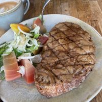   at Bean's Café in East London