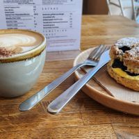  at Bean's Café in East London