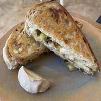 Cauliflower Kimchi Melt  at Bean's Café in East London