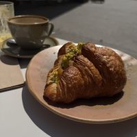   at Bean's Café in East London