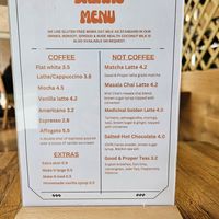  at Bean's Café in East London