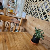  at Bean's Café in East London