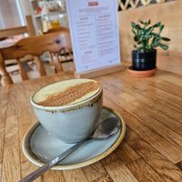  at Bean's Café in East London