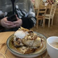   at Bean's Café in East London