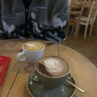   at Bean's Café in East London