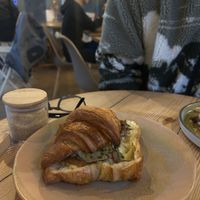   at Bean's Café in East London