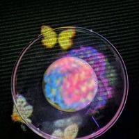 Green and chamomile tea latte at En Tea House in Tokyo