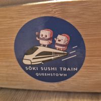  at Soki Sushi Train in Queenstown