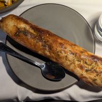 Bread that comes with shawarma at SHŌSH in New York City