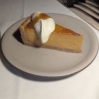 Pumpkin pie at SHŌSH in New York City